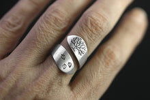 Bague ouverte Arbre de Vie 