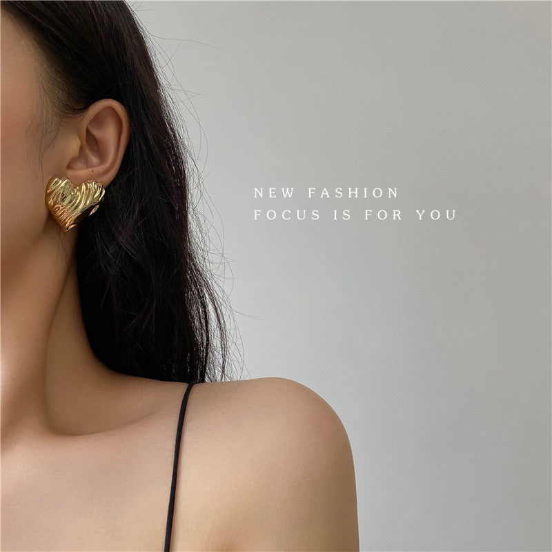 Boucles d'oreilles d'amour 