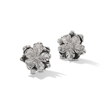 Boucles d'oreilles à tige en forme de fleur 