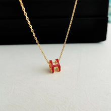 H-Pendant Necklace