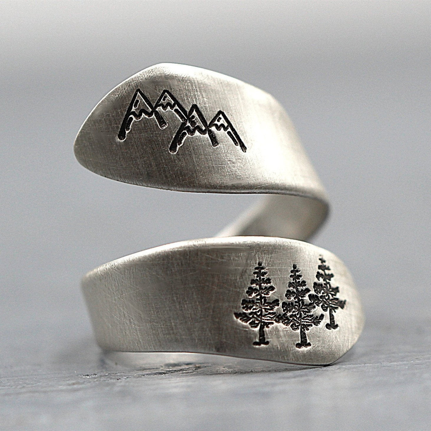 Bague ouverte Arbre de Vie 