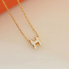 H-Pendant Necklace