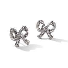 Boucles d'oreilles en forme de nœud creux en or 