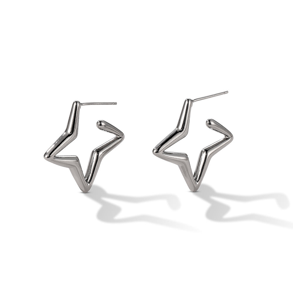 Star earrings