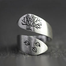 Bague ouverte Arbre de Vie 