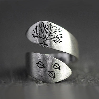 Tree of Life Open Ring