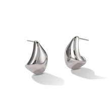 Boucles d'oreilles simples irrégulières 