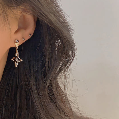 New star earrings