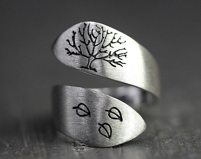 Tree of Life Open Ring