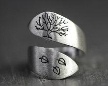 Bague ouverte Arbre de Vie 