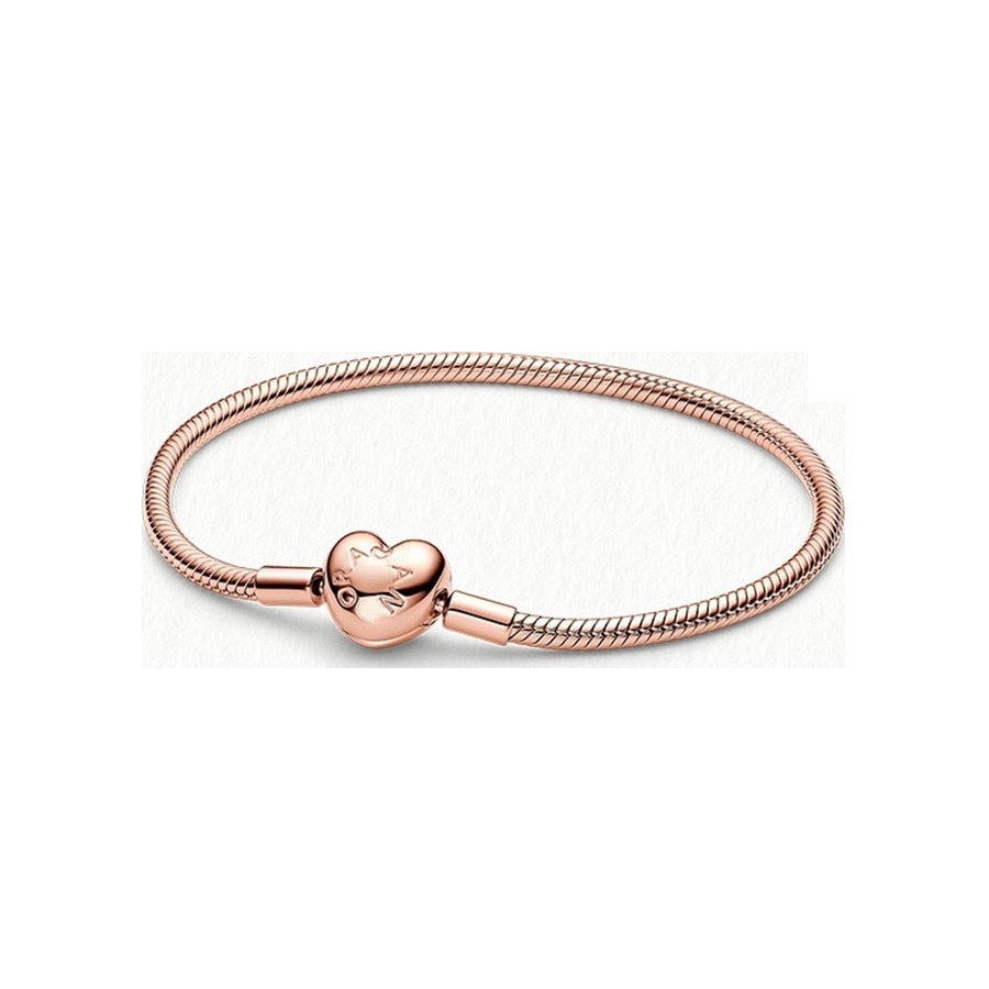 S925 Silver Plated Beaded Bracelet