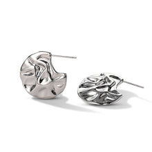 Boucles d'oreilles rondes géométriques 