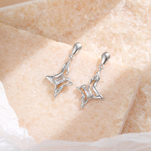 New star earrings