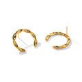 Boucles d'oreilles en perles d'olive et grains de riz 