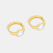 Opal earrings