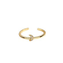Moon Diamond Ring