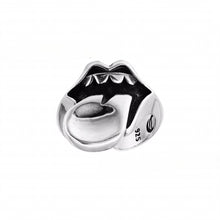 CH-S925 Silver Plated Vintage Open Hip Hop Ring LuckCoo