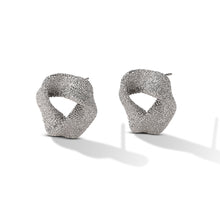 Boucles d'oreilles à tige en corne irrégulière Anna 