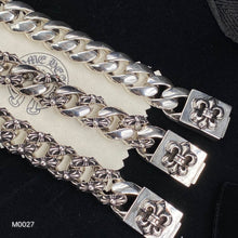 S925 Sterling Silver Hip Hop Cross Bracelet