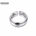 CH-S925 Silver Plated Vintage Open Hip Hop Ring（1）