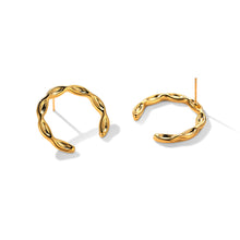 Boucles d'oreilles en perles d'olive et grains de riz 