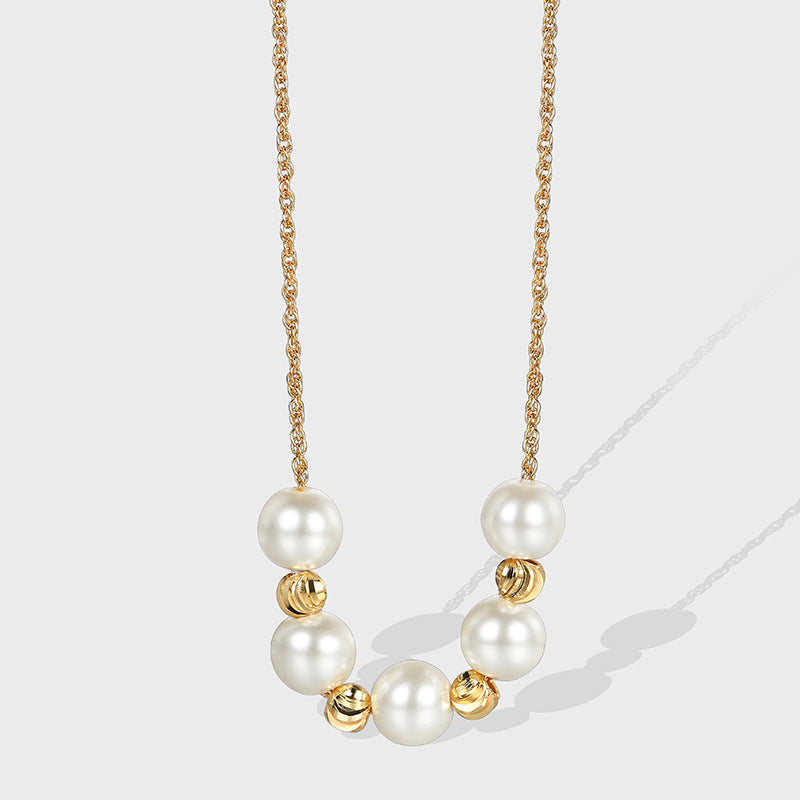 Pendentif baroque en perles 