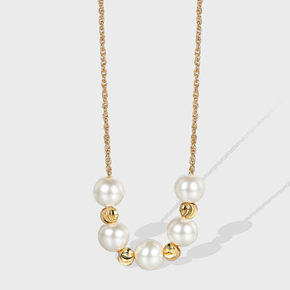Pearl baroque pendant