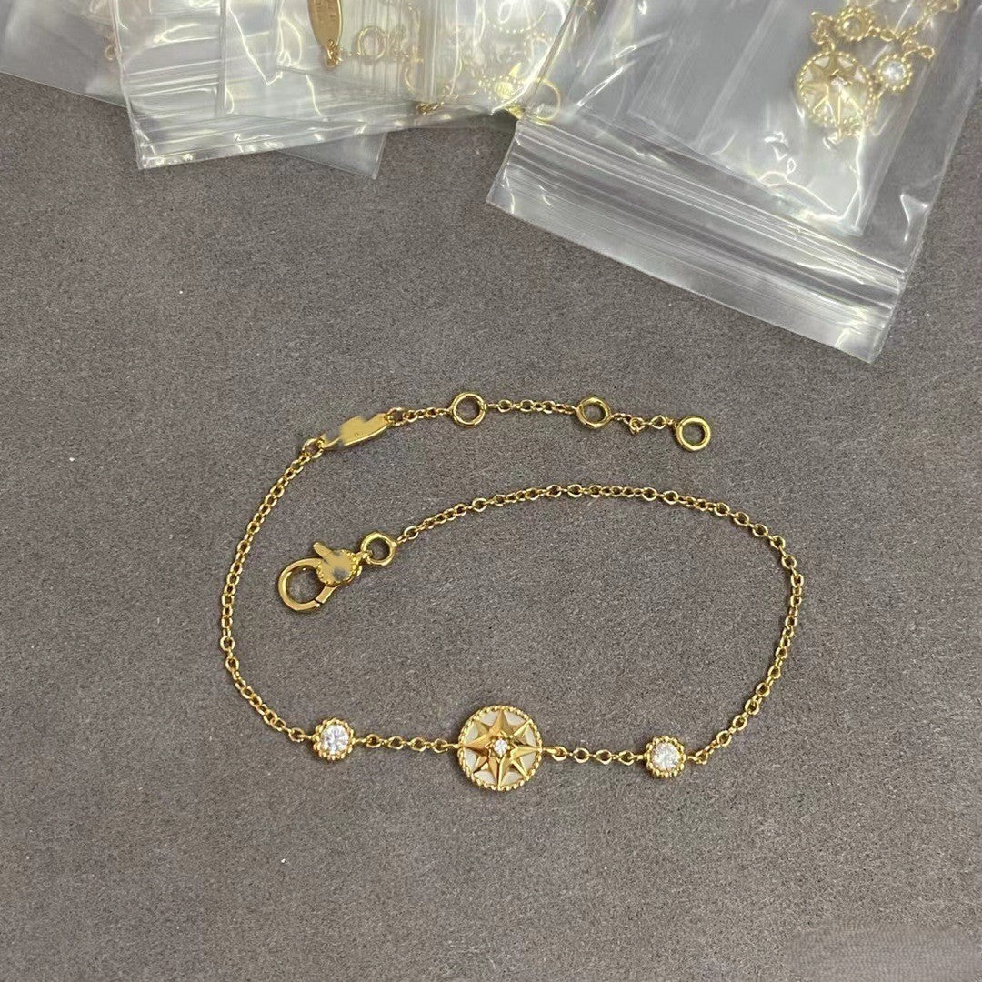 Eight-Point Star Compass Bracelet LuckCoo