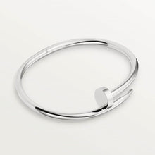 Unisex Nail Screw Bracelet – Tarnish-Free Stainless Steel Bangle, Stackable Edgy Jewelry