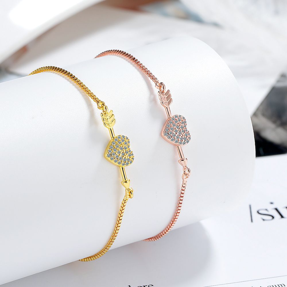 Cupid's Arrow Love Diamond Bracelet