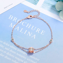 Diamond Small Waist Double Layer Bracelet