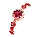 Camellia Flower Bracelet Watch – Women's Quartz