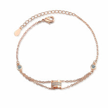 Diamond Small Waist Double Layer Bracelet