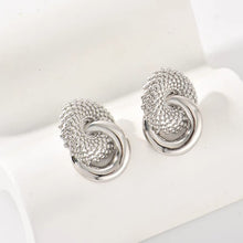 Twist Flower Fashion Earrings