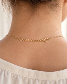 Jewelry Extension Chain – Gold, Silver or Rose Gold Tone – model wearing view