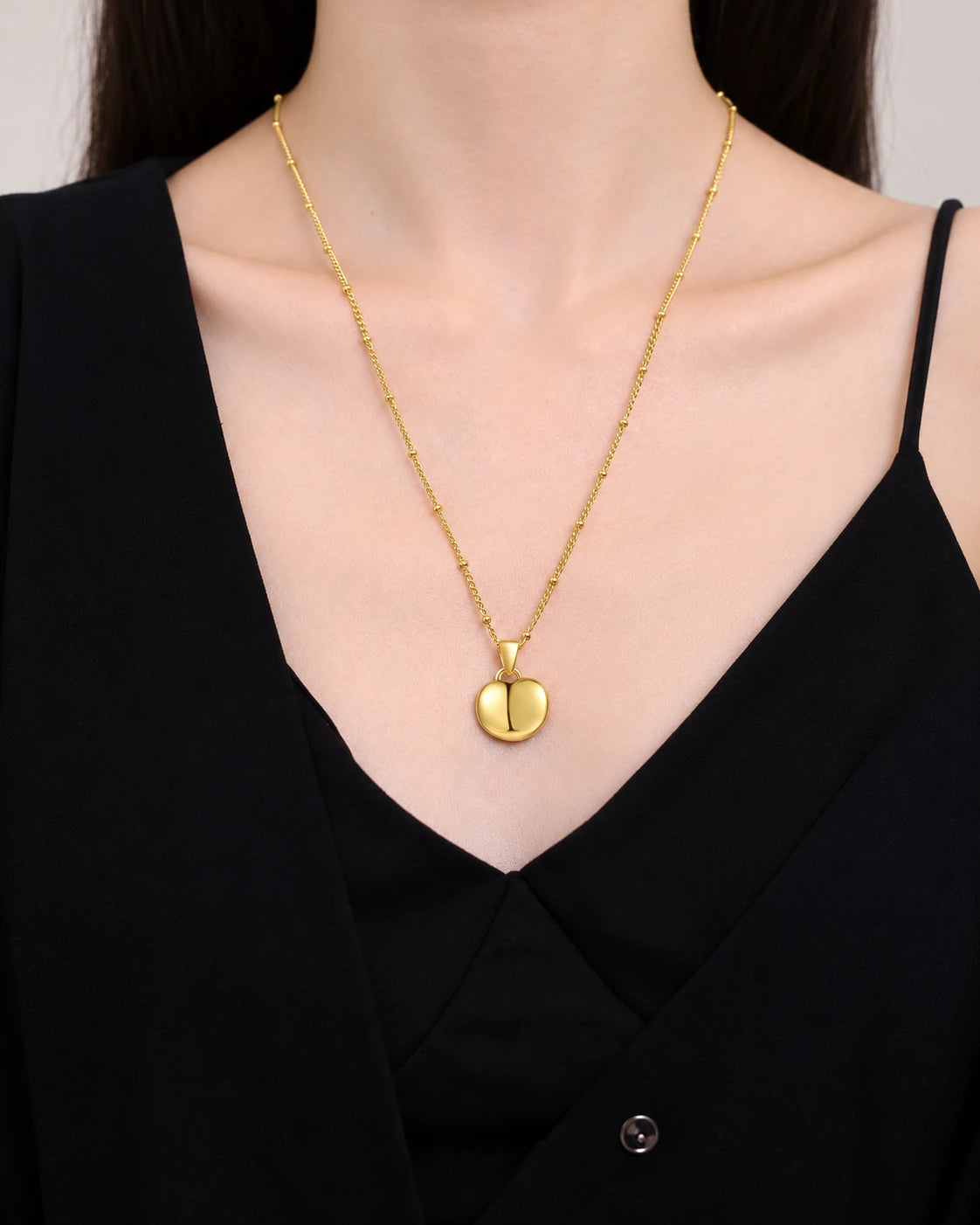 Heart worn on an adult model