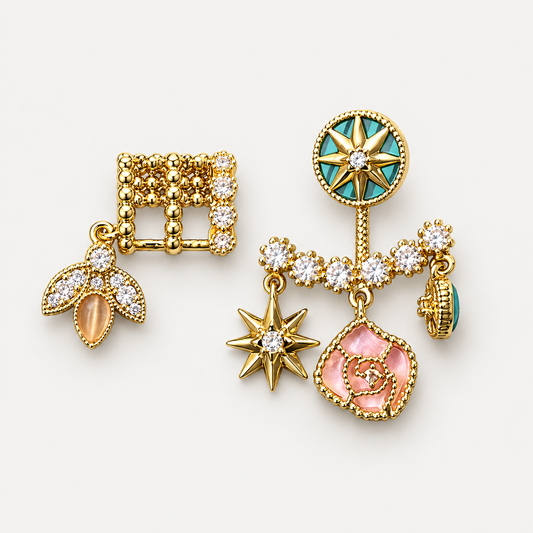 Celestial Charm Jewelry – Single Pieces or 3-Piece Set | LuckCoo