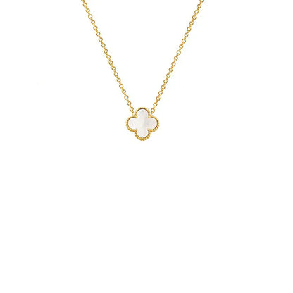 Clover Pendant Necklace – 18K Gold Plated, Waterproof & Elegant Gift