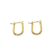 Boucles d'oreilles en forme de fer à cheval en U 