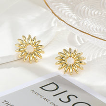 Boucles d'oreilles tournesol marguerite 