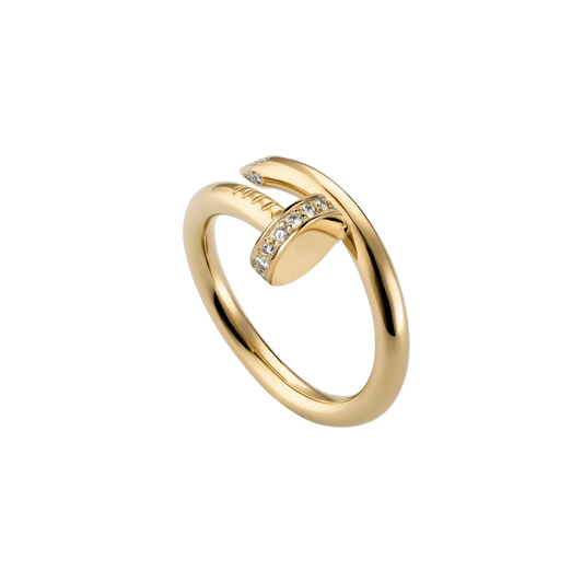 DELUXE NAIL RING GOLD
