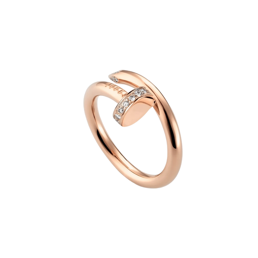 DELUXE NAIL RING ROSE GOLD