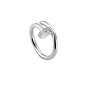 DELUXE NAIL RING SILVER